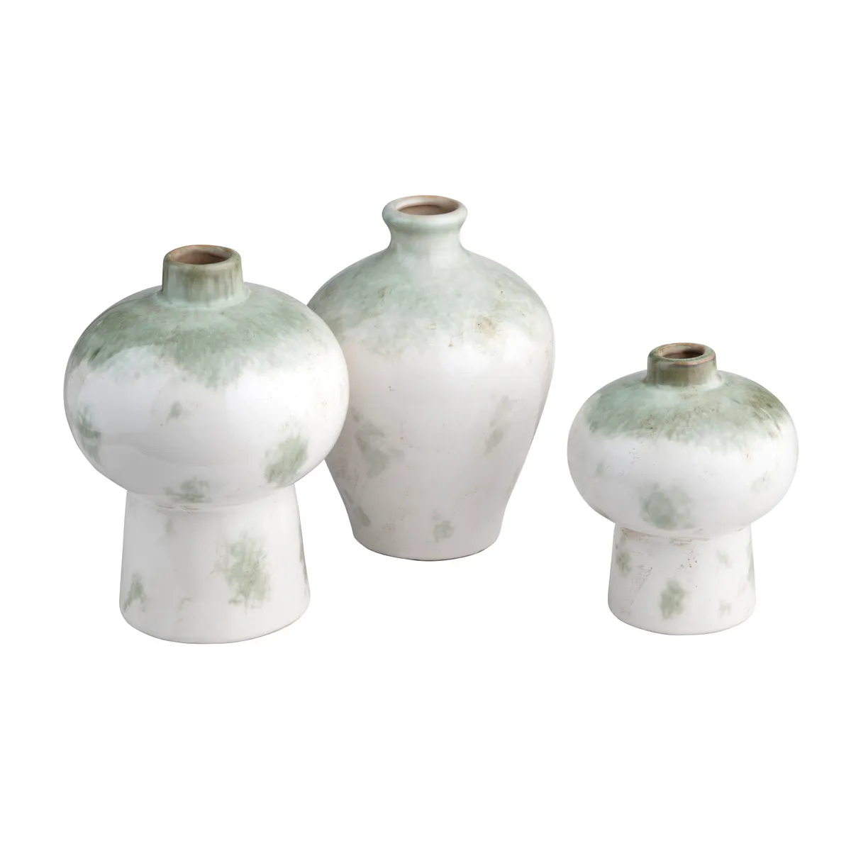 Crestview Collection Ivy Vases & Tray ~ Set Of 3 - Image 3
