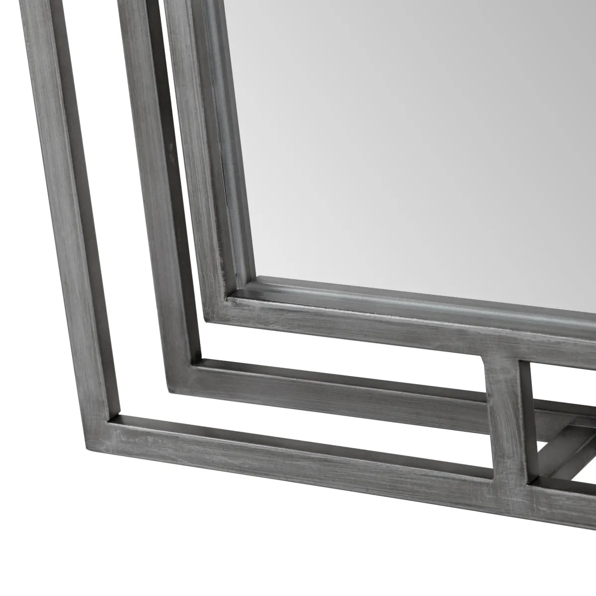 Crestview Collection Jenson 3 Polished Silver Mirror - Image 2