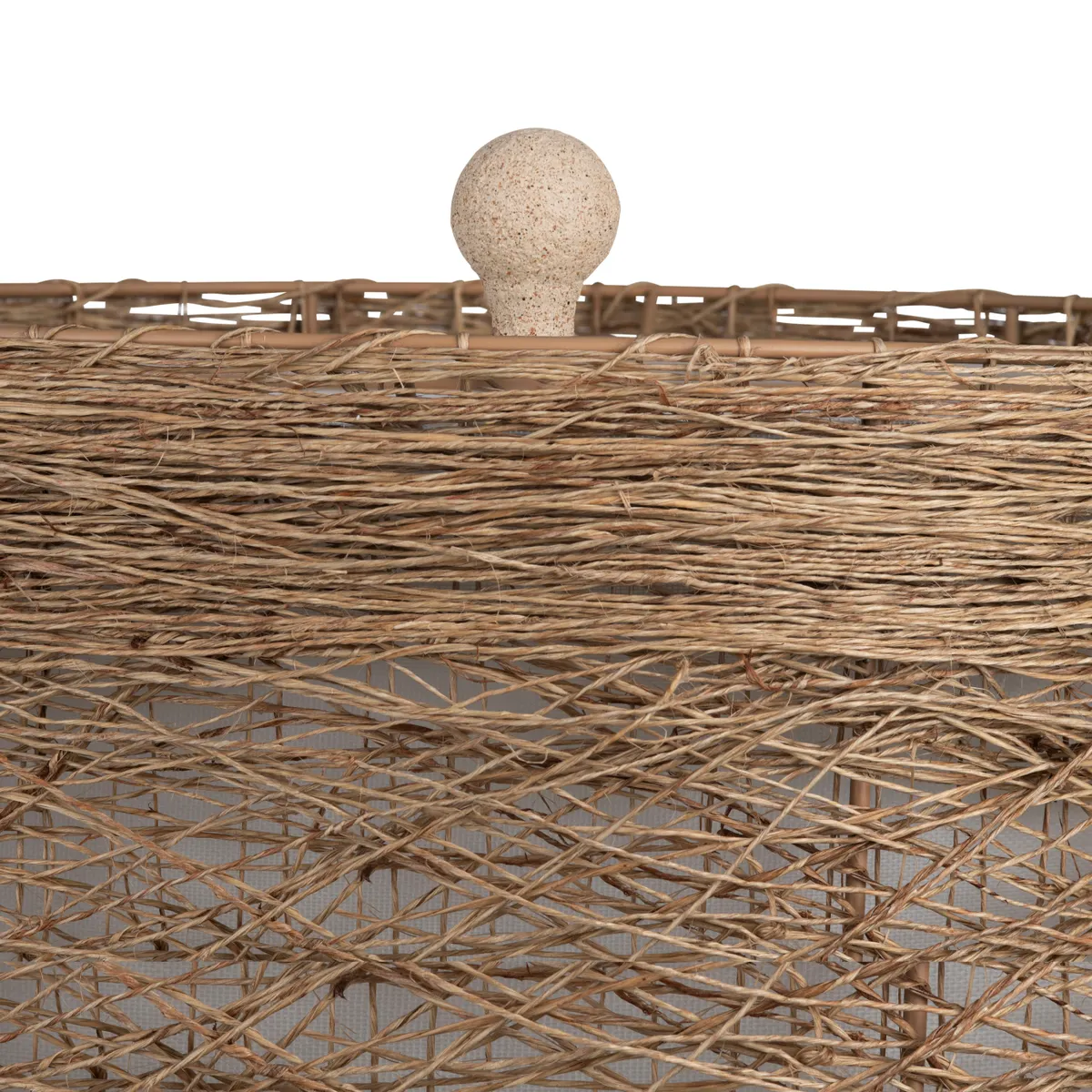 Crestview Collection Kenya Natural Wood Floor Lamp - Image 3