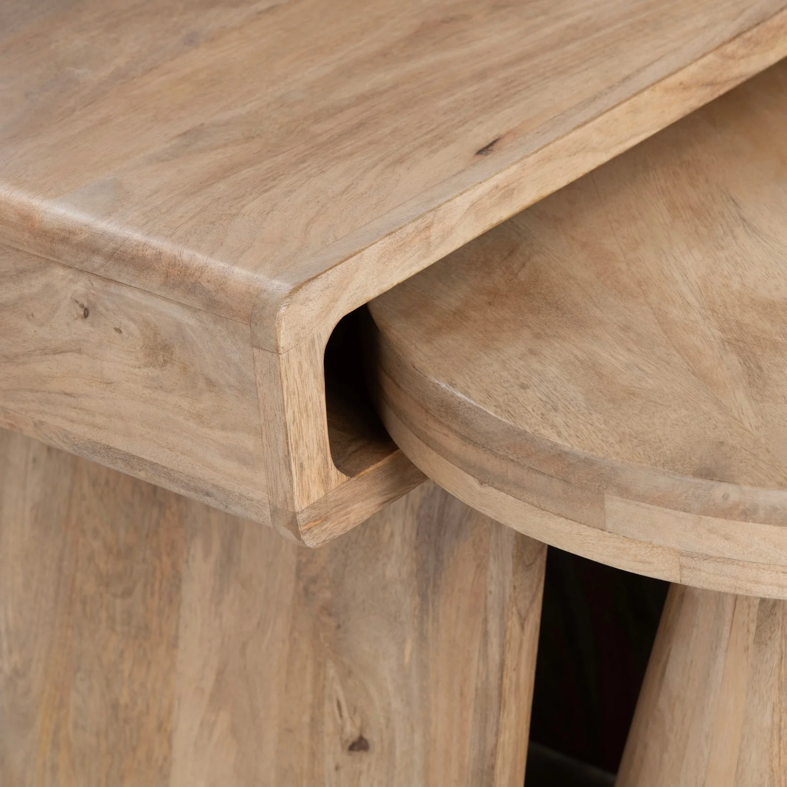 Crestview Collection Keppler Modern Organic Nesting Tables - Image 4