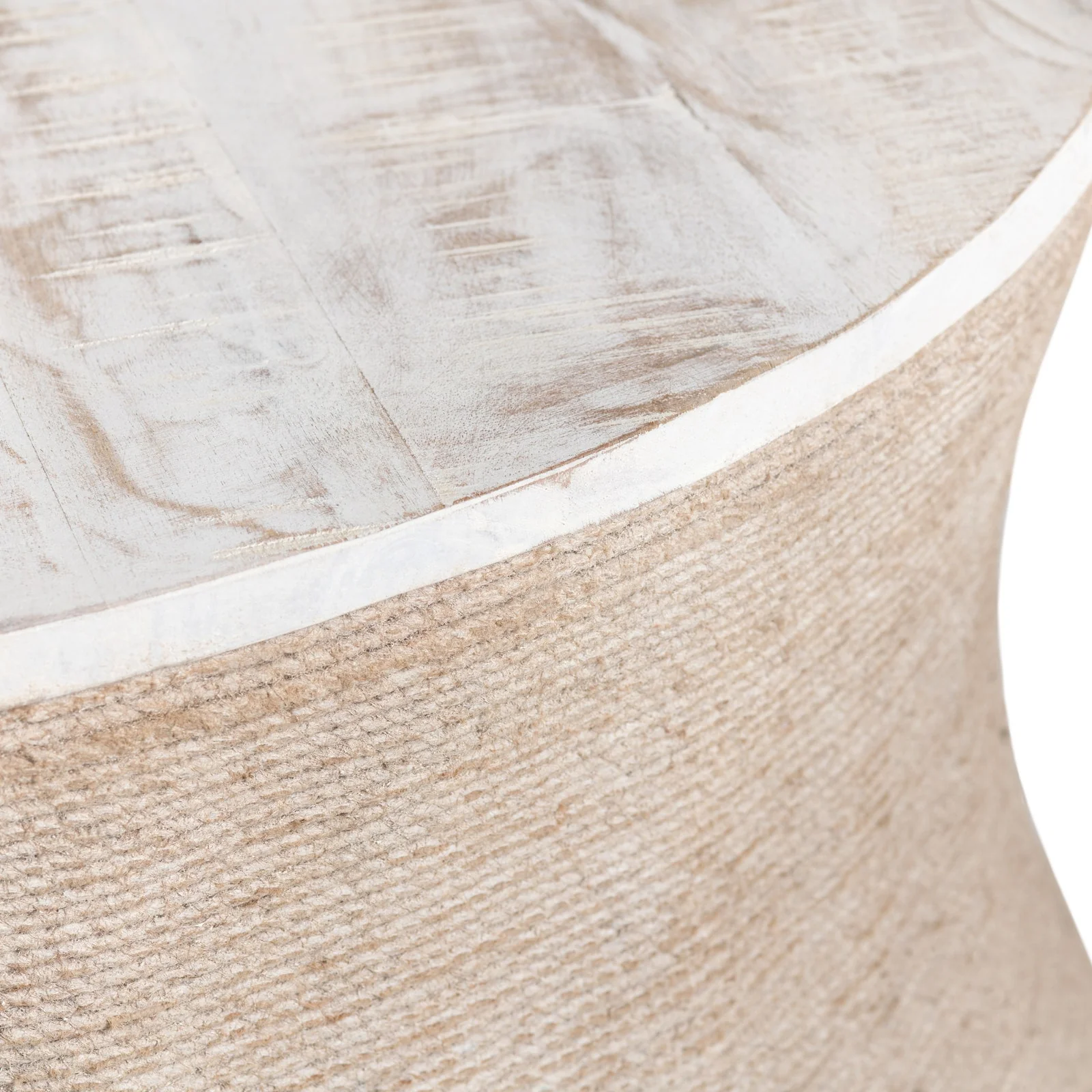 Crestview Collection Key Largo Mango Wood Wrapped in Rope Coffee Table - Image 4