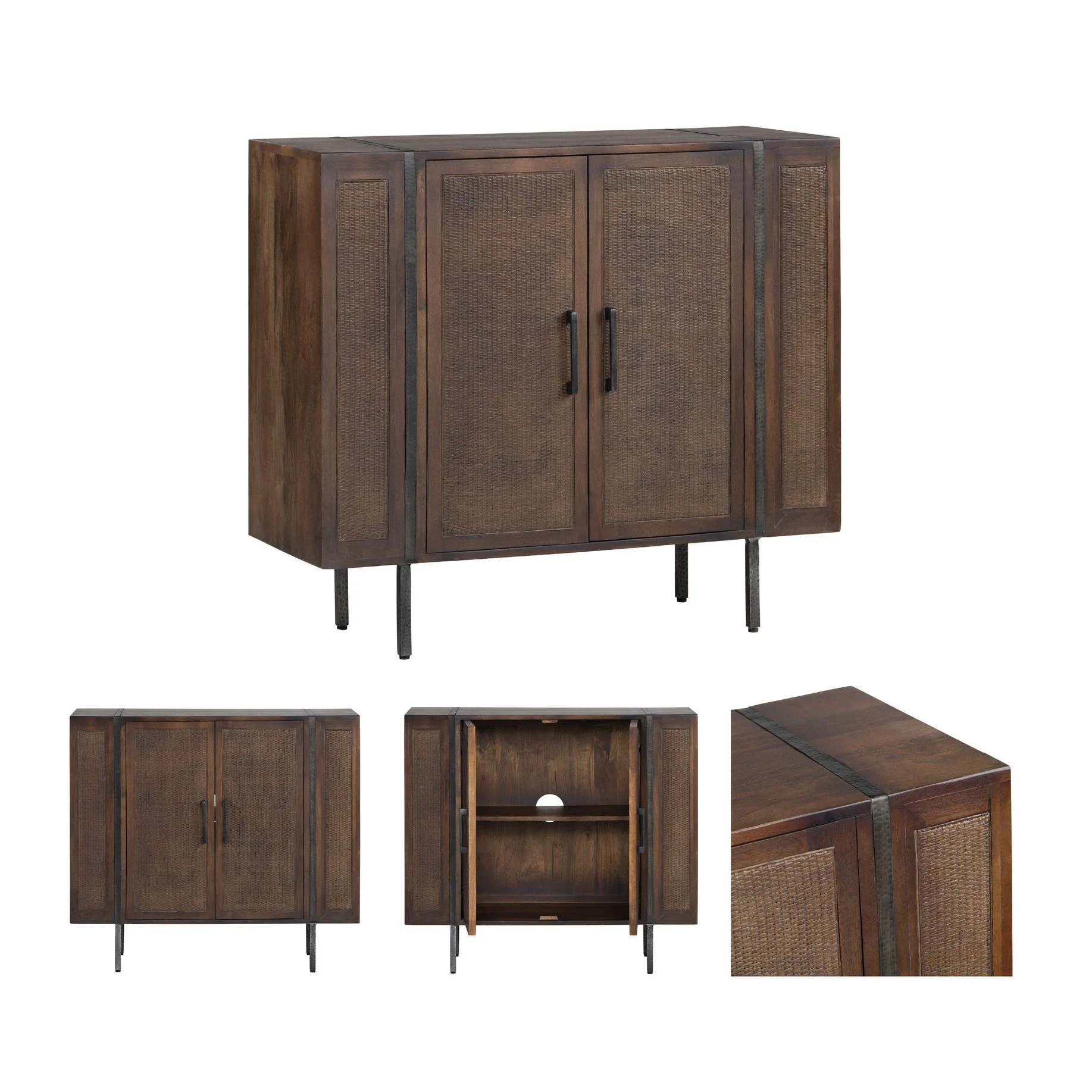 Crestview Collection Kingston Two- Door Cabinet - Image 7