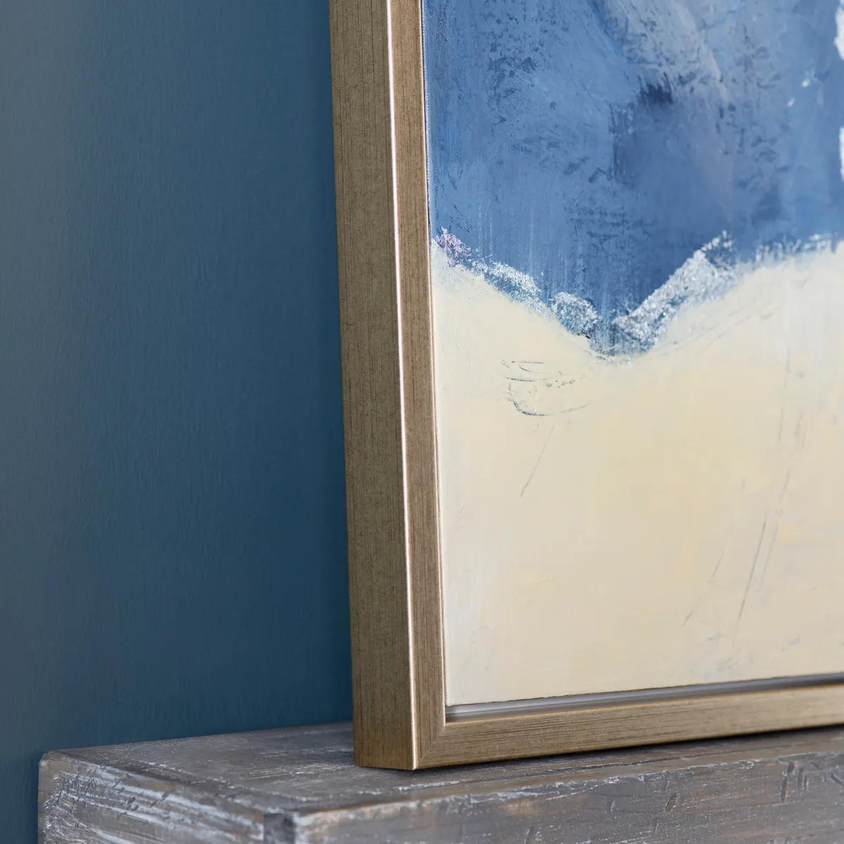 Crestview Collection Lablanc Bold Blues And Green Abstract Wall Art~ Set Of 2 - Image 5