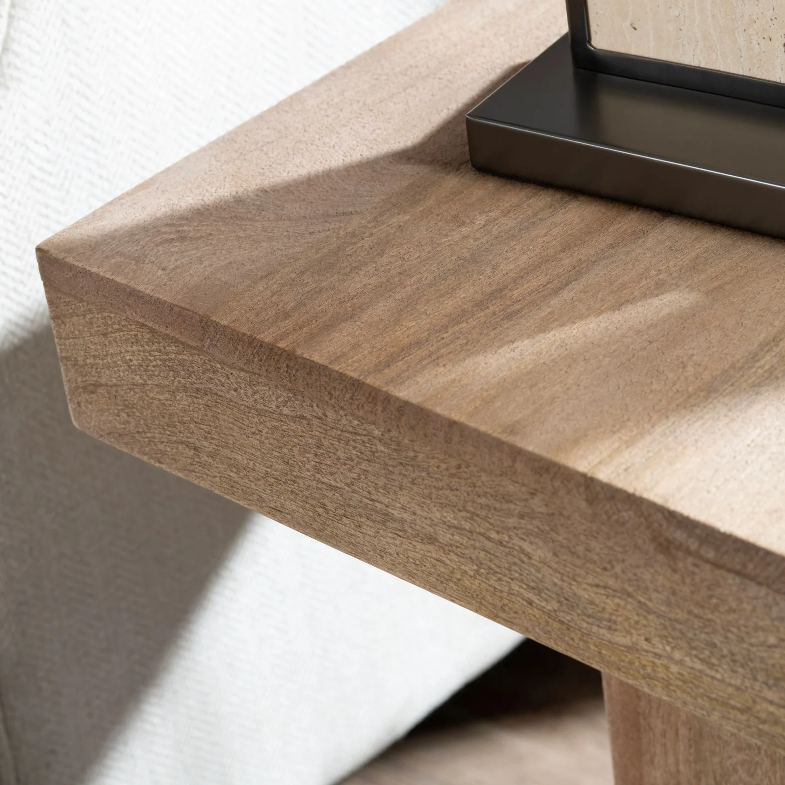 Crestview Collection Lafayette Natural Mango Wood End Table - Image 7