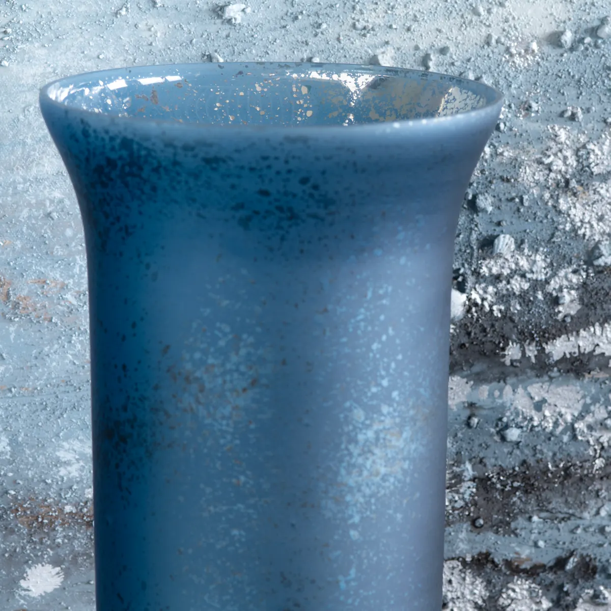 Crestview Collection Large Cobalt Free Style Sculpture Vase - Image 6