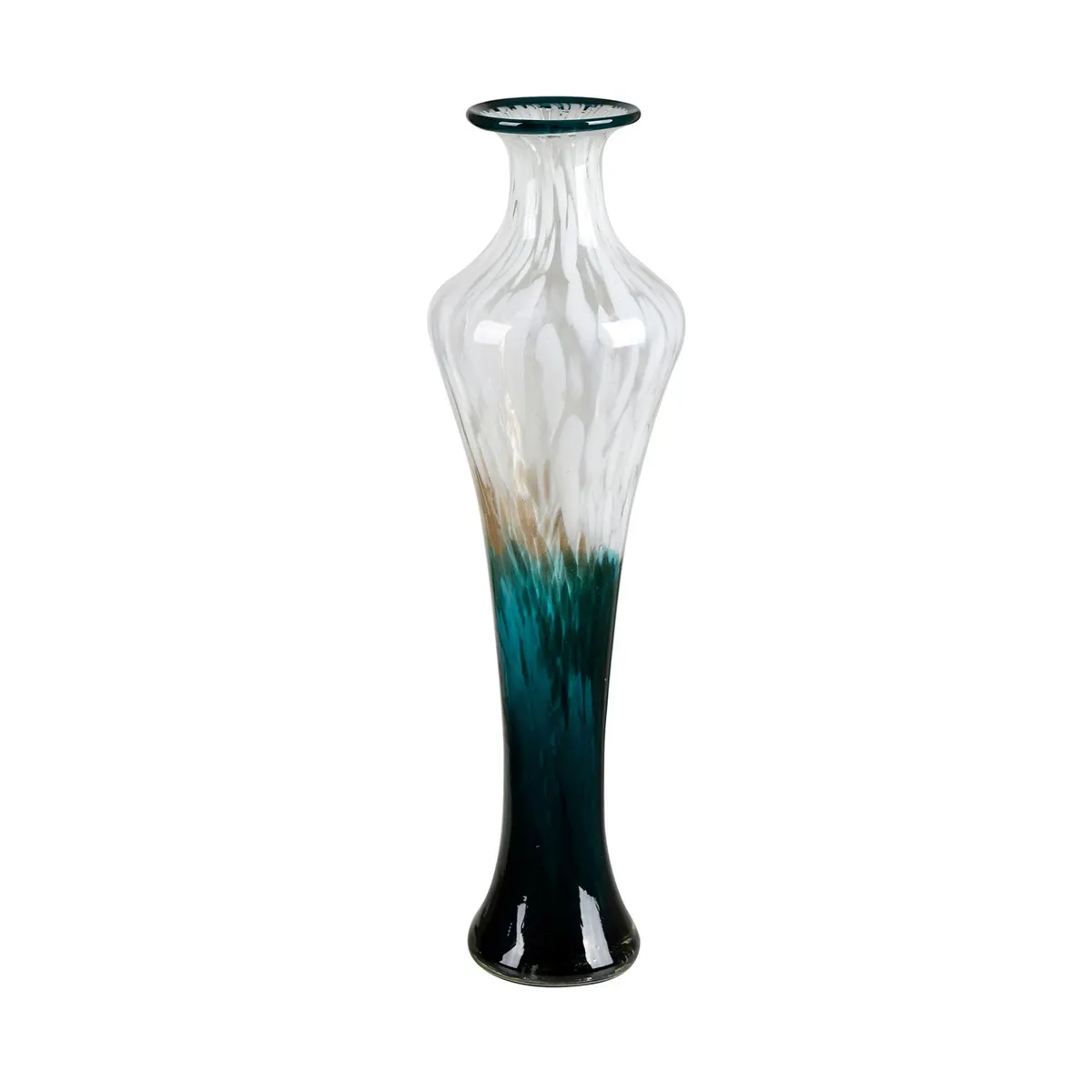 Crestview Collection Large Glass Crossley Vase
