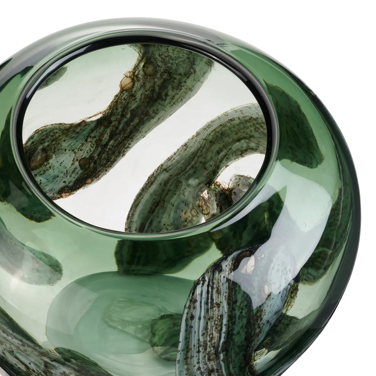 Crestview Collection Large Iverleigh Glass Vase - Image 2