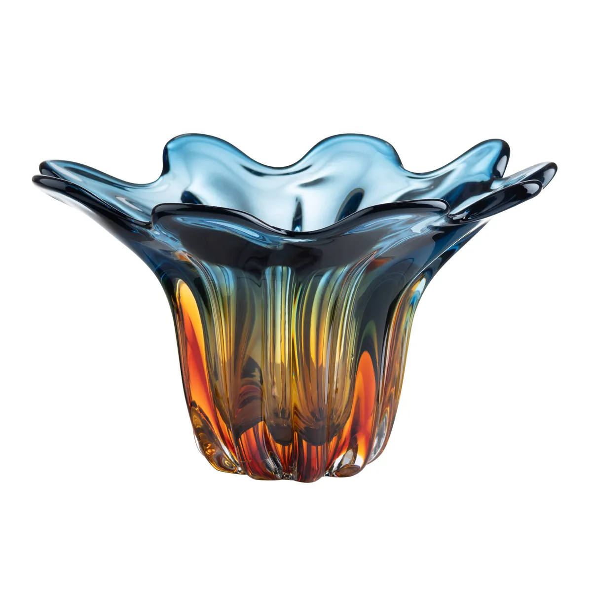 Crestview Collection Large Pheonix Glass Bowl