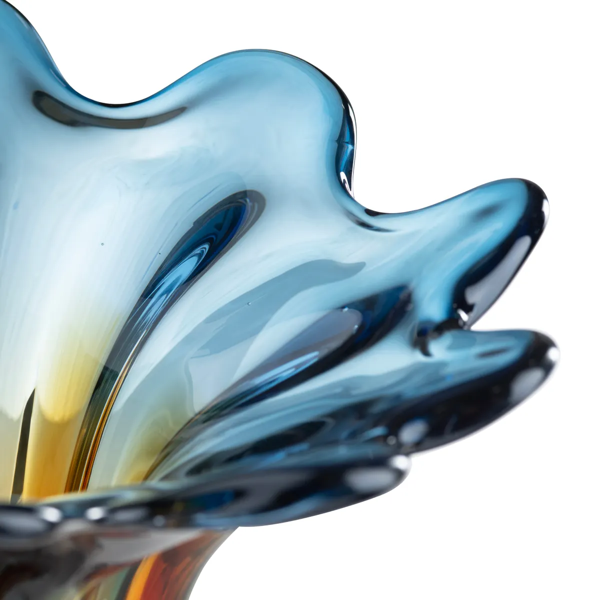 Crestview Collection Large Pheonix Glass Bowl - Image 2
