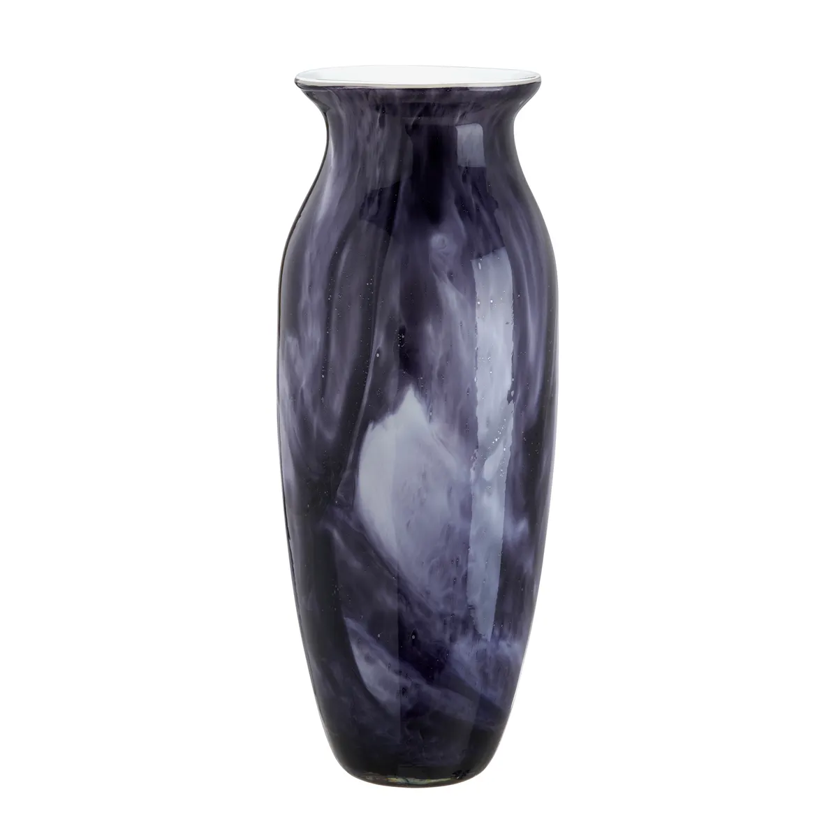 Crestview Collection Large Roland Deep Blue Glass Vase