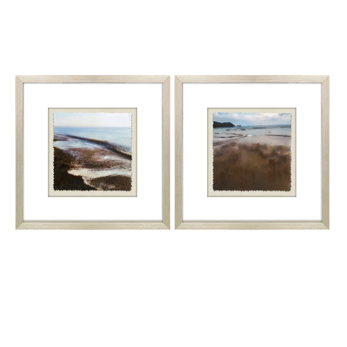 Crestview Collection Largo Hand Painted Wall Art ~ Set Of 2