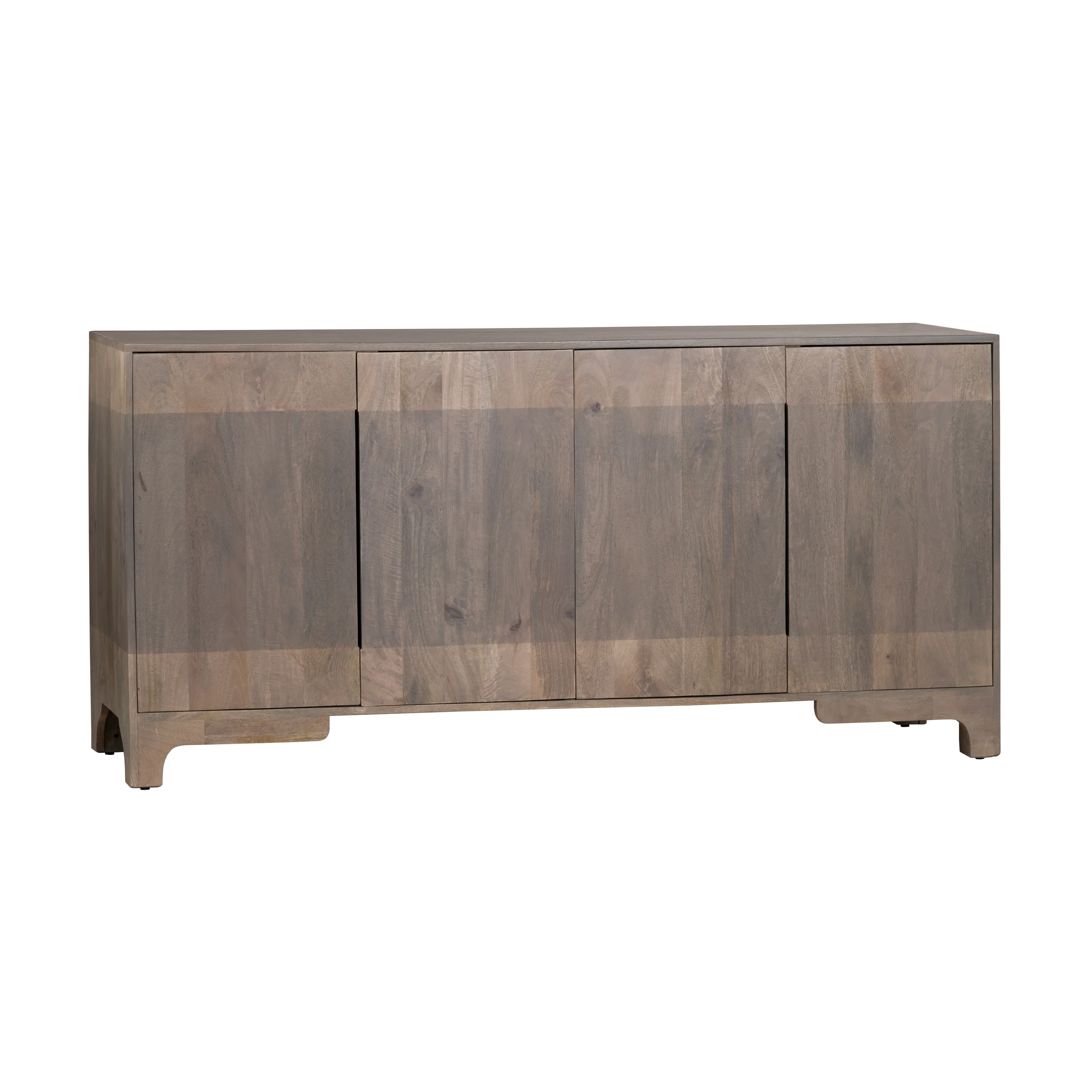 Crestview Collection Laurelwood Two- Tone Gray Sideboard - Image 3