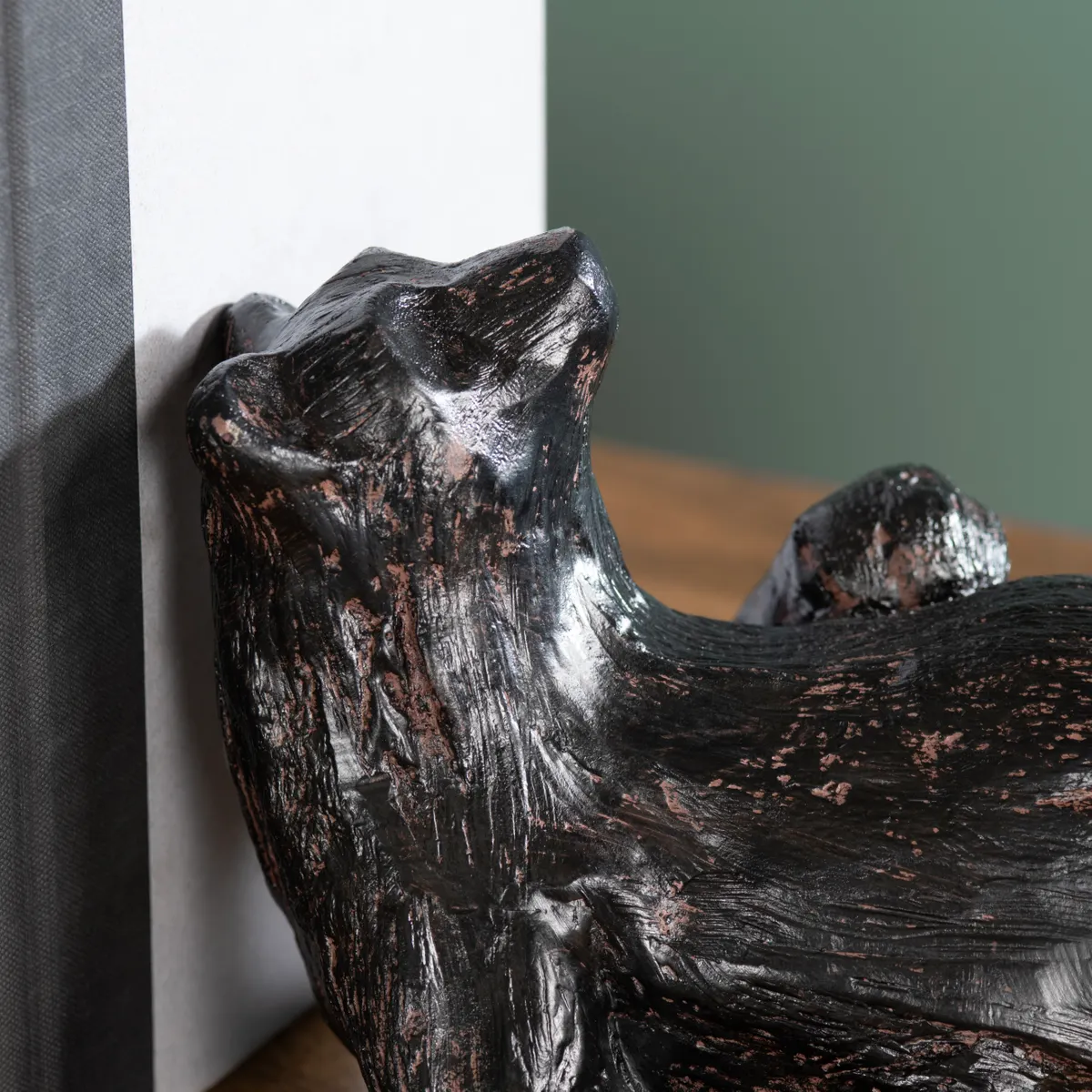 Crestview Collection Lazy Days Bear Statue - Image 3