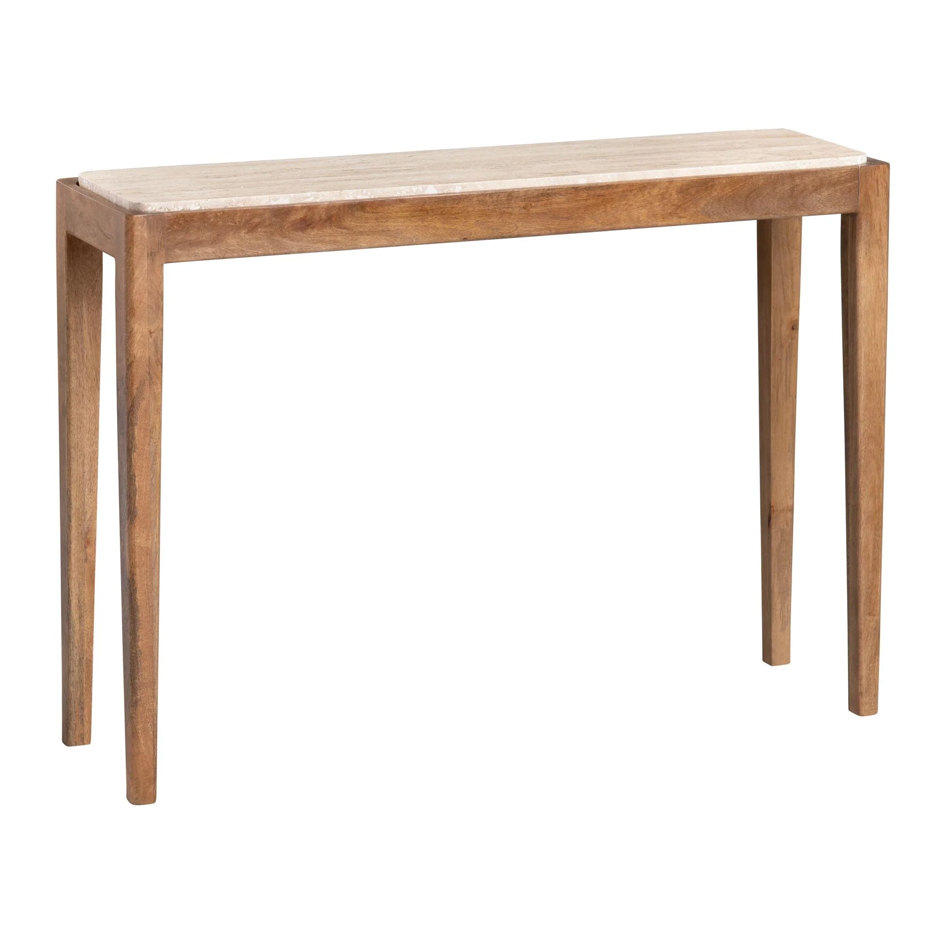 Crestview Collection Liam Mango Wood Console Table - Image 2