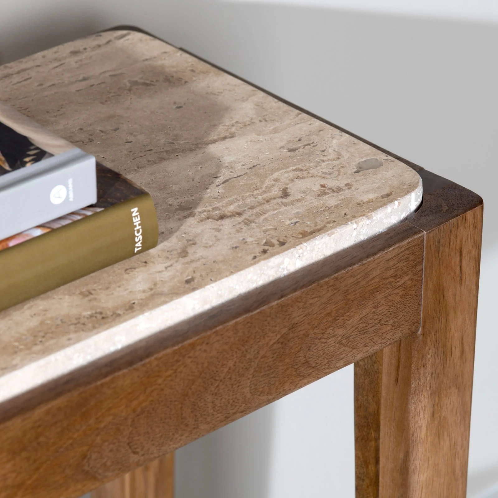 Crestview Collection Liam Mango Wood Console Table - Image 6