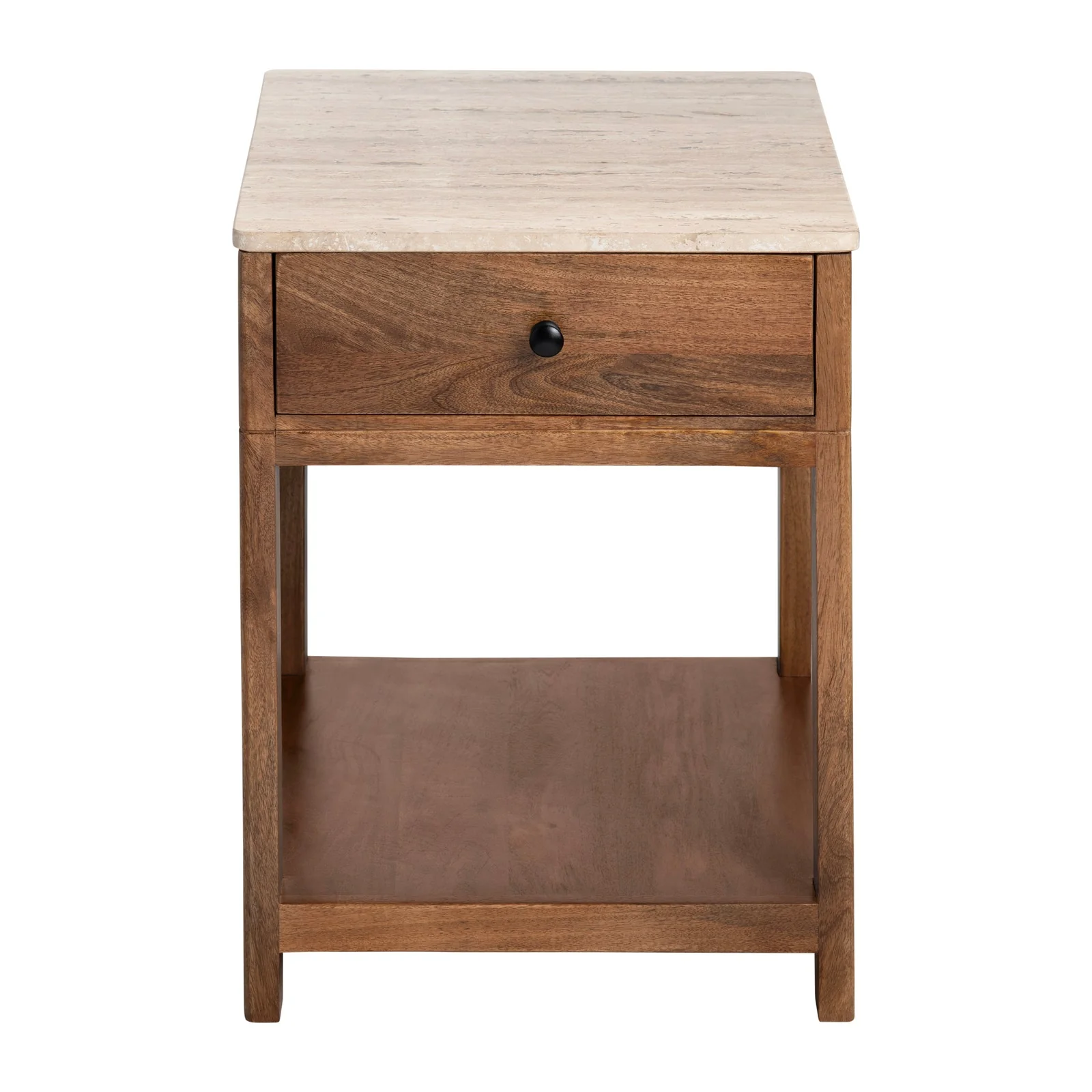 Crestview Collection Liam Mango Wood Side Table - Image 3