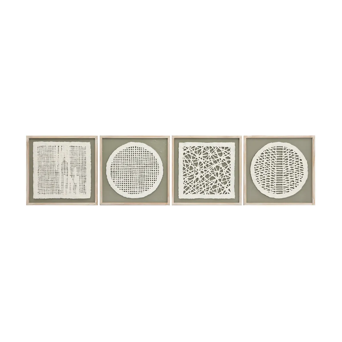 Crestview Collection Lillian Wall Art ~ Set Of 4