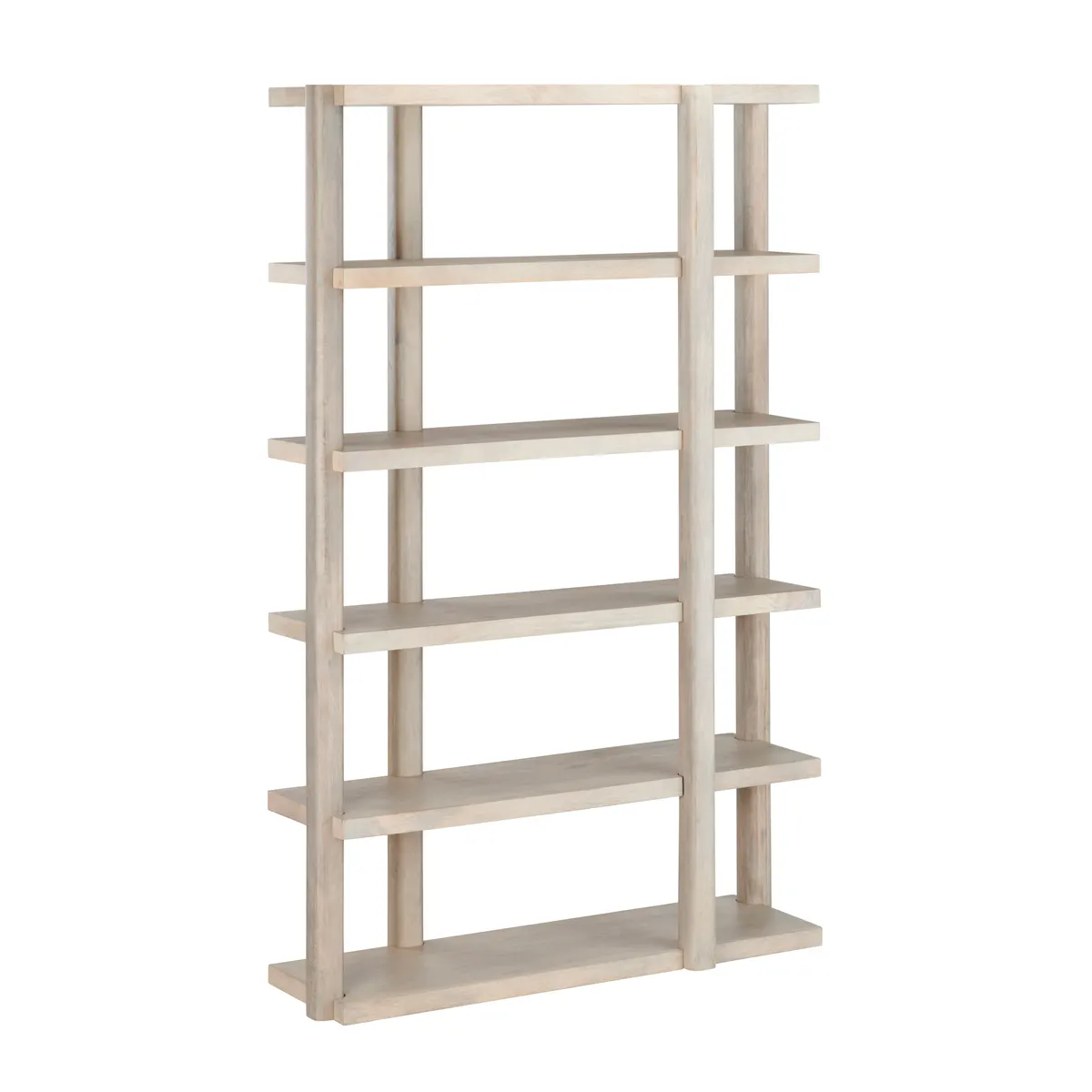 Crestview Collection Linea Natural Stained Wooden Etagere
