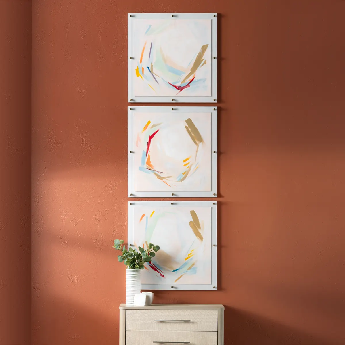 Crestview Collection Liveliness Wall Art ~ Set Of 3