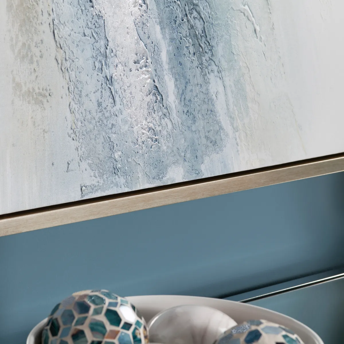 Crestview Collection Lucie Hand Painted Wall Art - Image 3