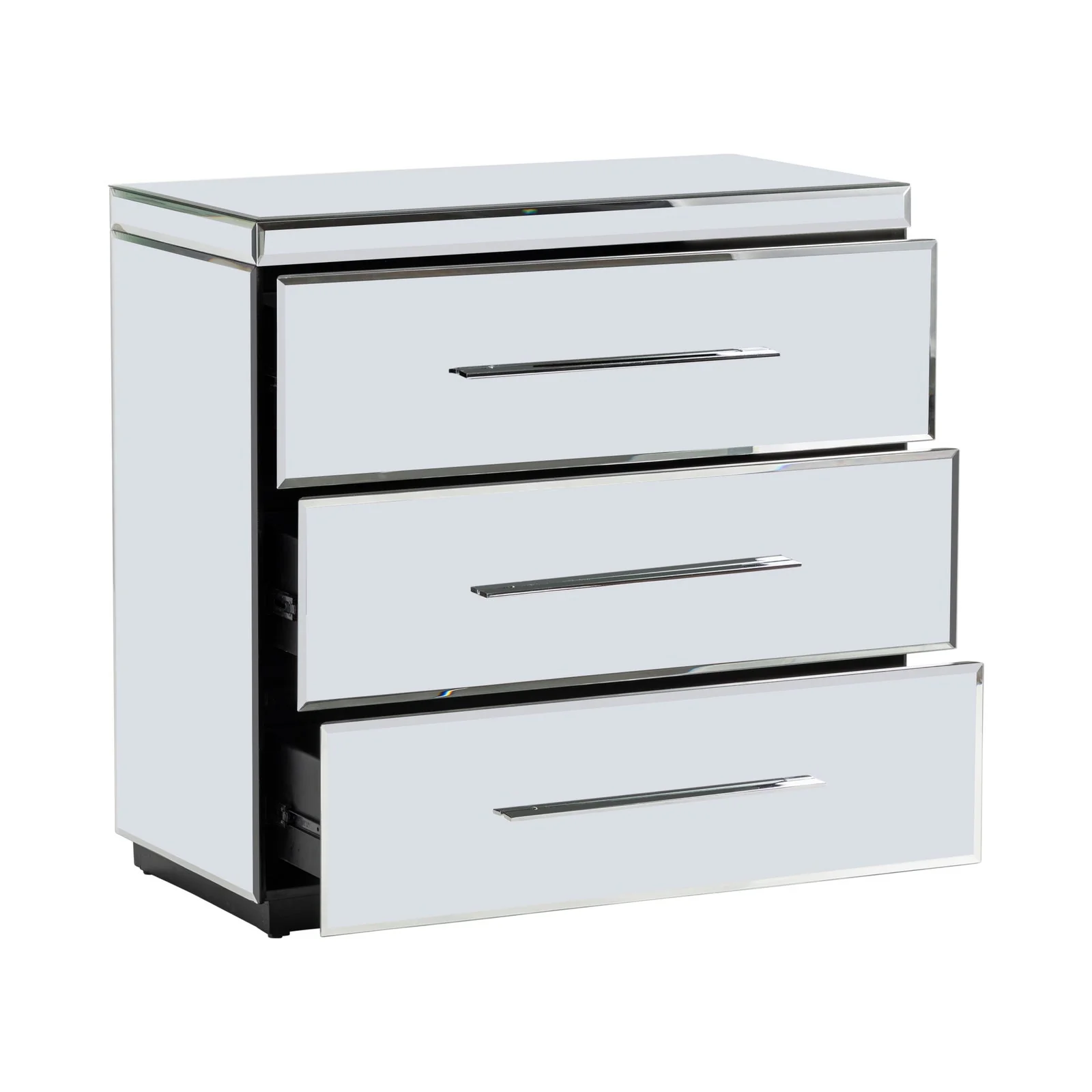 Crestview Collection Melrose Beveled Mirror Chest - Image 3
