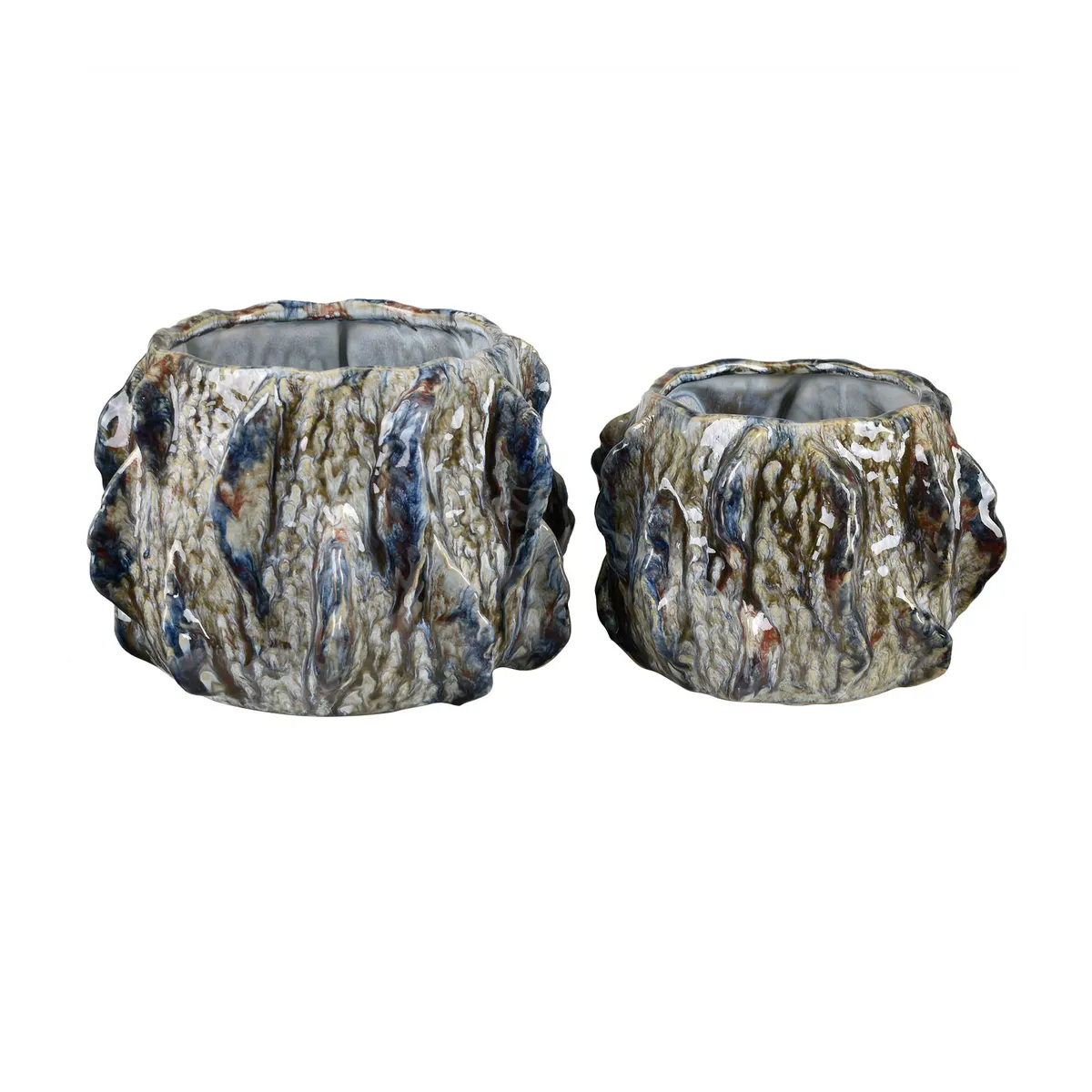 Crestview Collection Mercer Containers ~ Set Of 2 - Image 2