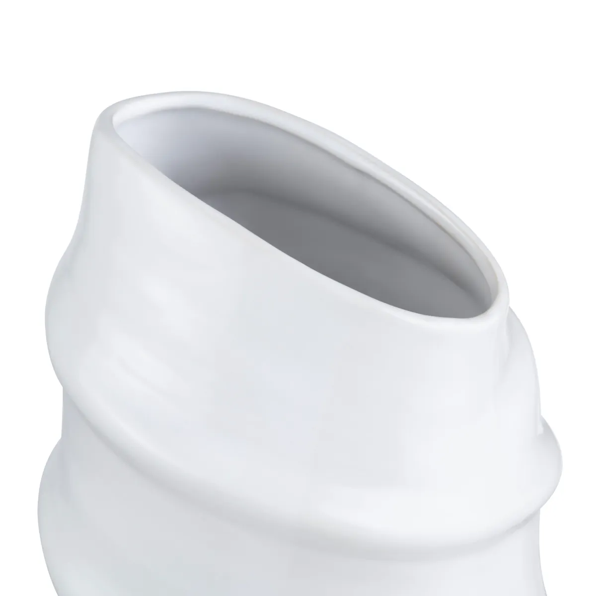 Crestview Collection Merritt White Vases ~ Set Of 3 - Image 5