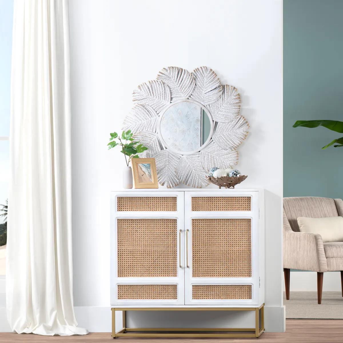 Crestview Collection Miramar Coastal Mirror