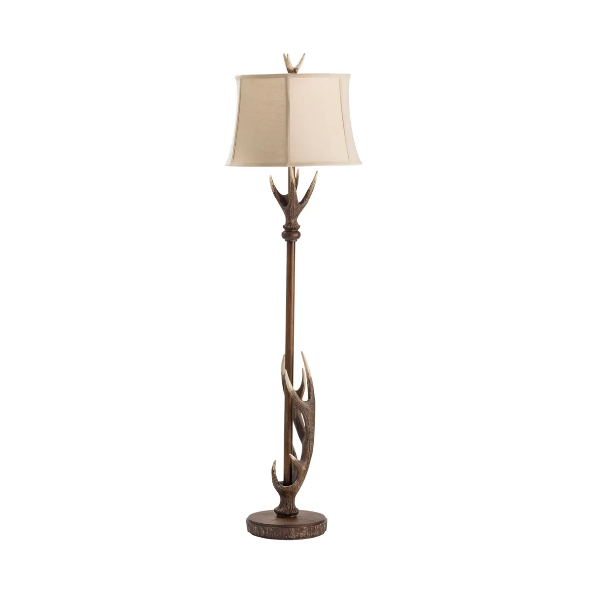 Crestview Collection Montana Antlers Base Floor Lamp - Image 2
