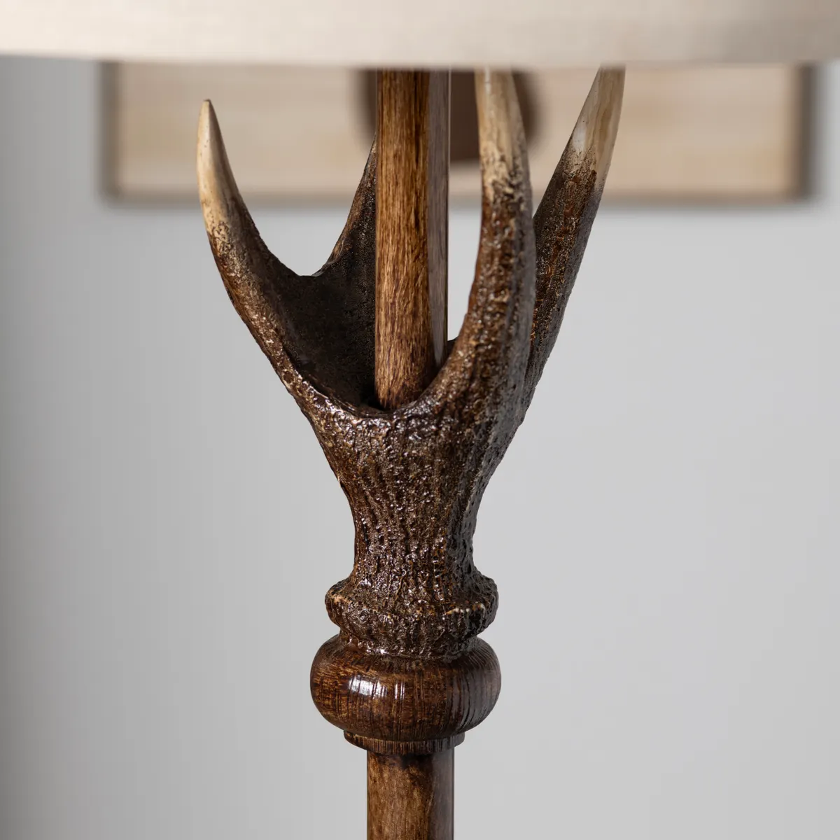 Crestview Collection Montana Antlers Base Floor Lamp - Image 4
