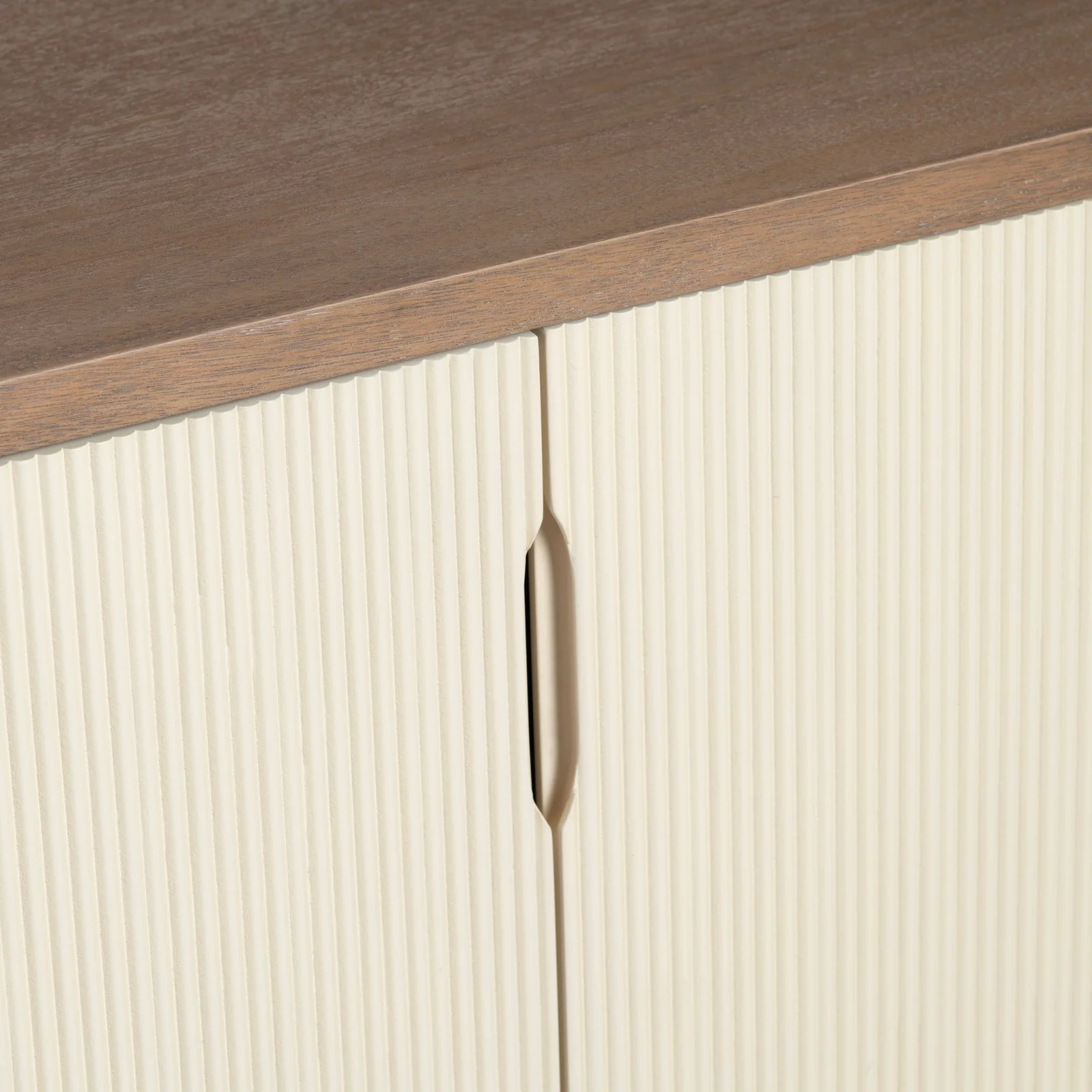 Crestview Collection Montclair Natural Wood Grain 4- Door Sideboard - Image 2