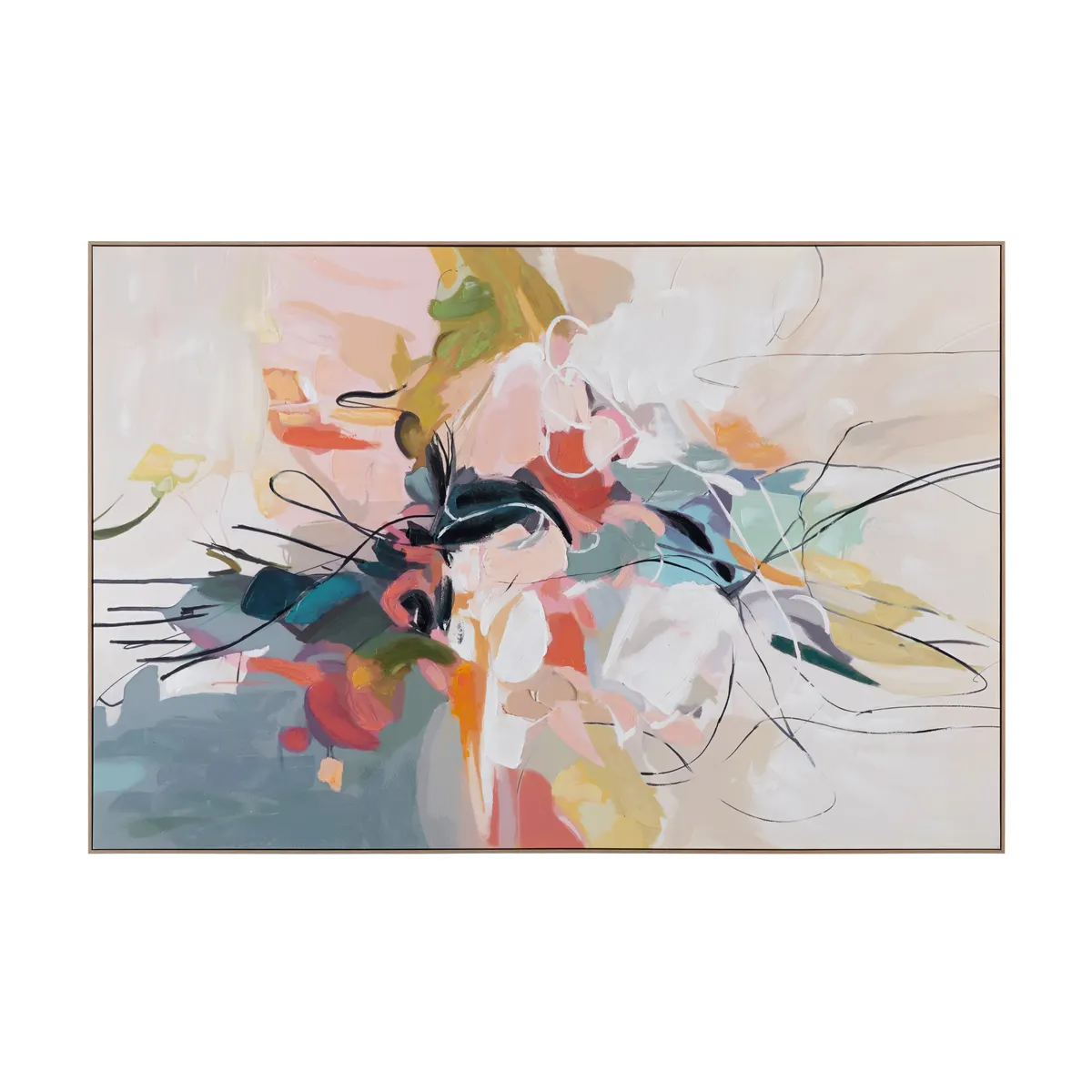 Crestview Collection Montrose Hand Painted Wall Art