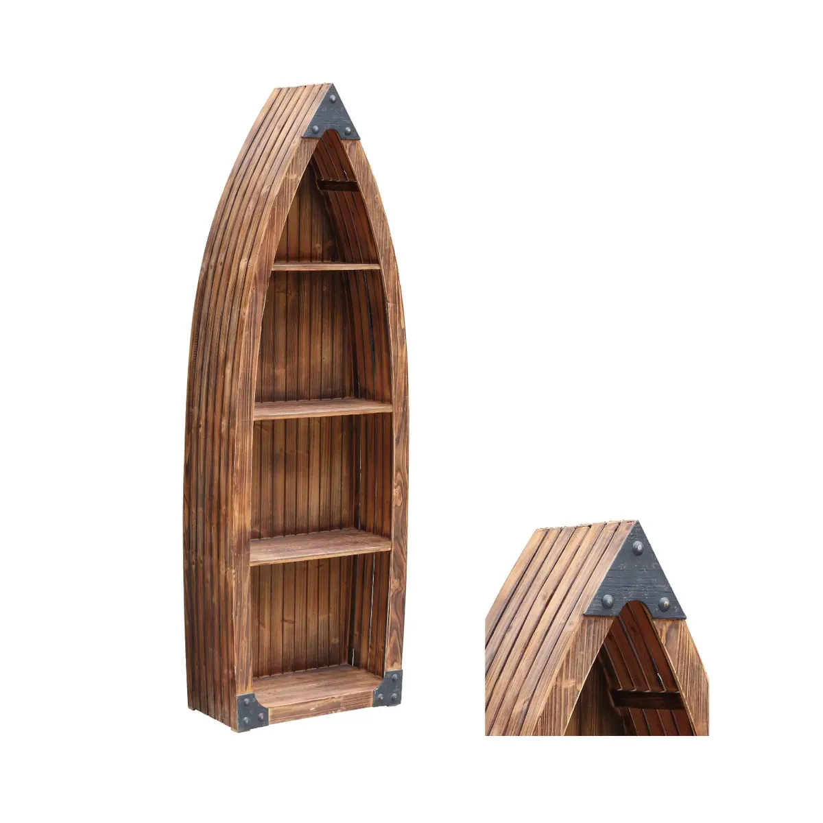 Crestview Collection Mountain View Etagere - Image 3