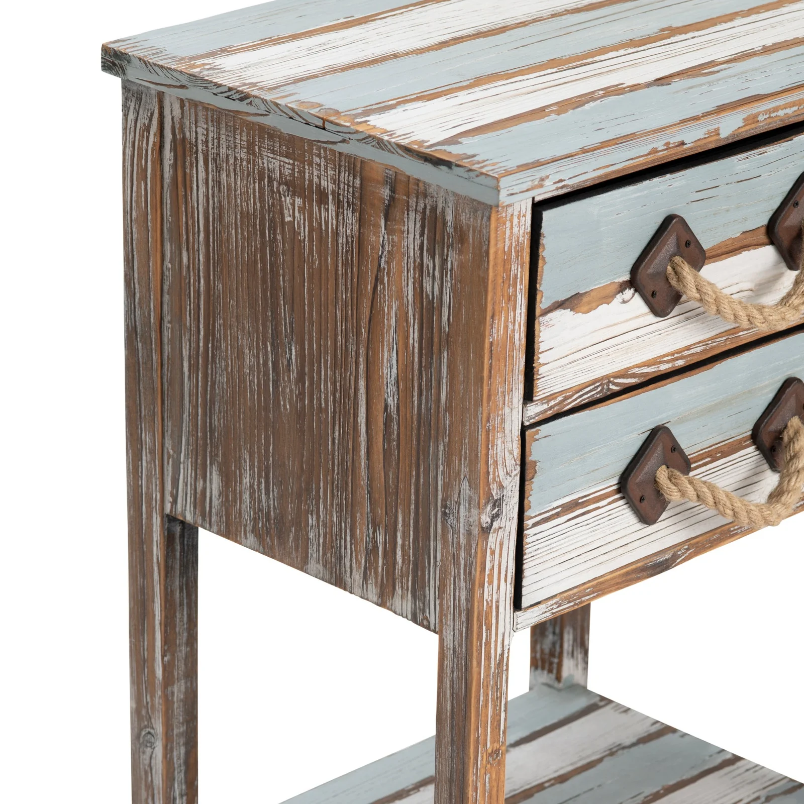 Crestview Collection Nantucket Nautical Accent Table - Image 5