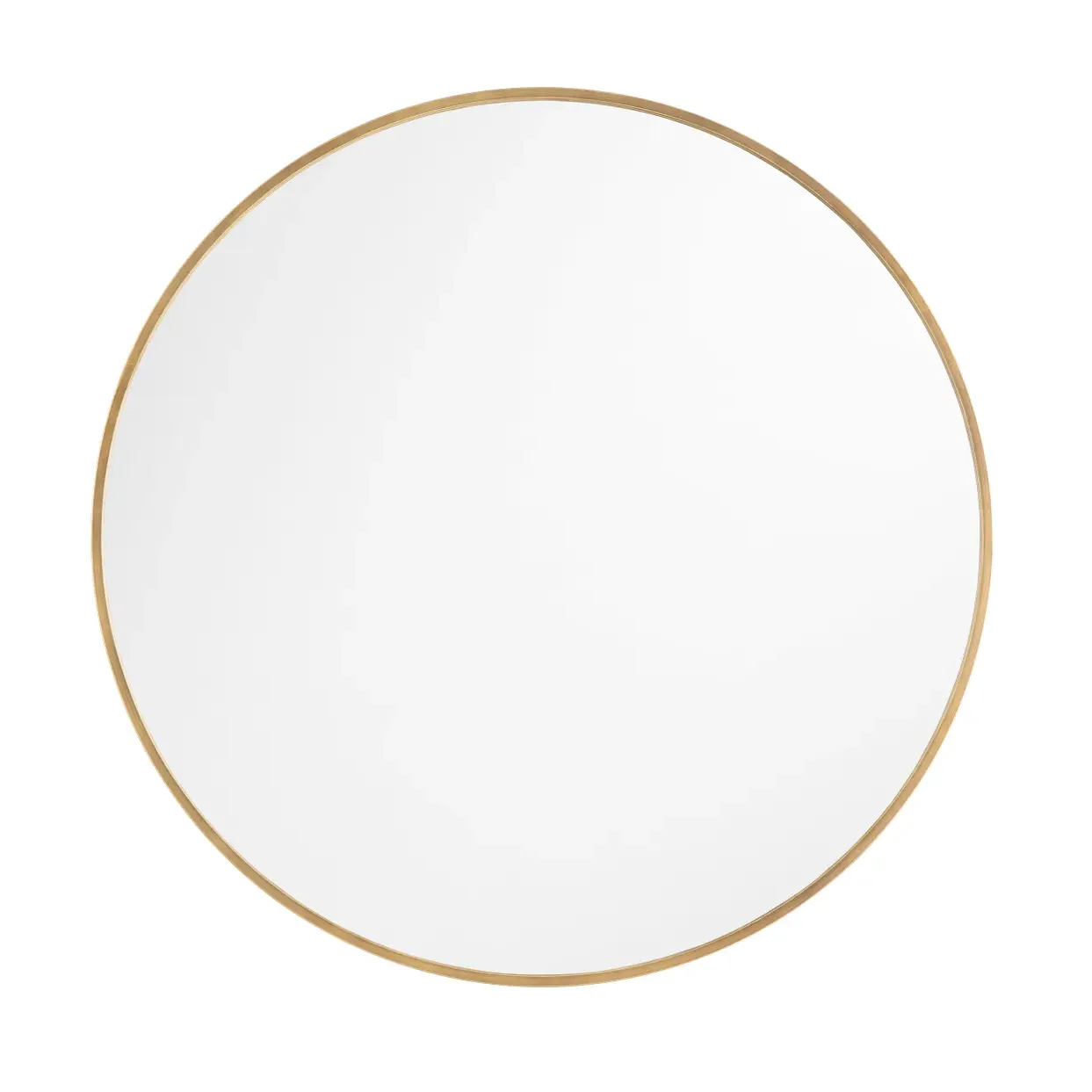 Crestview Collection Napa Round Gold Framed Mirror - Image 4