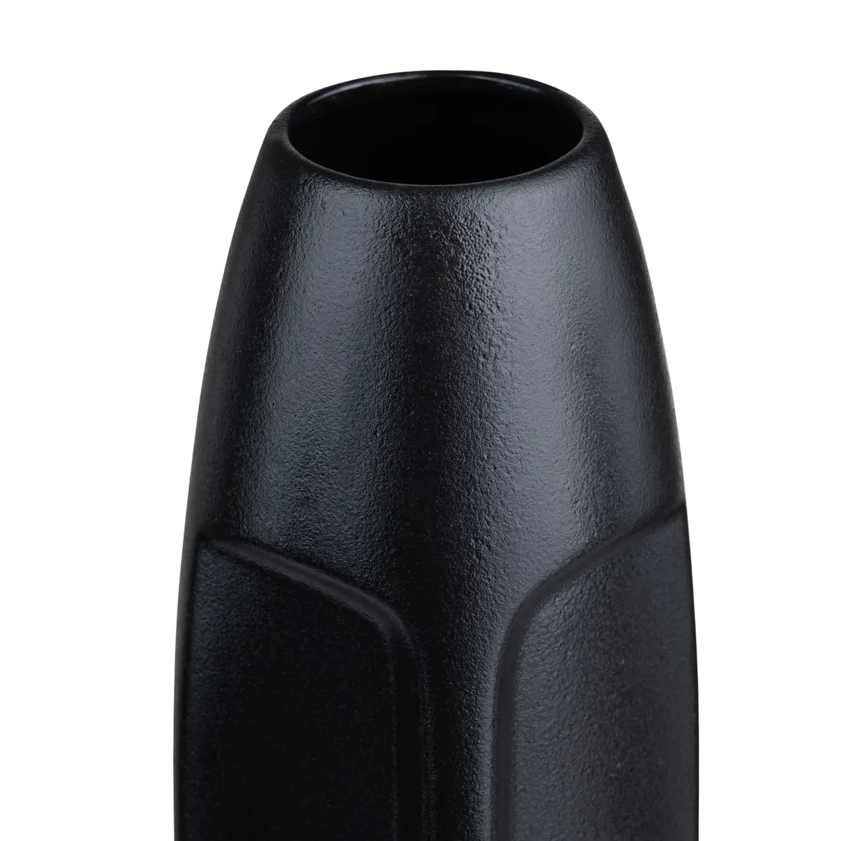 Crestview Collection Noir Black Ceramic Vases ~ Set Of 3 - Image 4