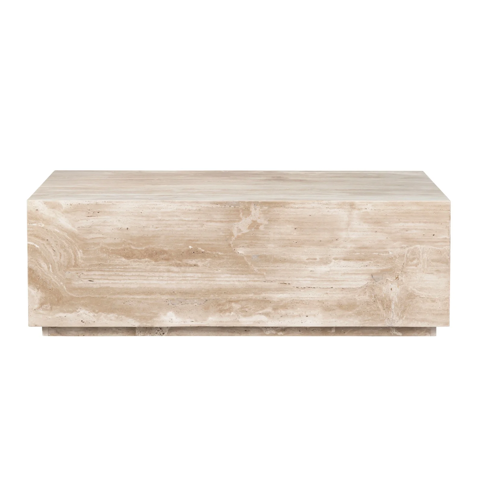 Crestview Collection Palermo Travertine Coffee Table - Image 4