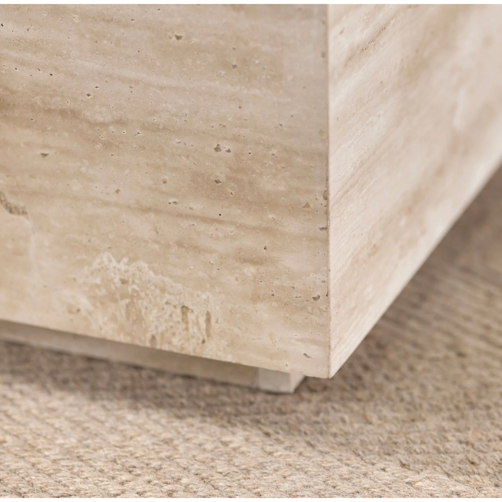 Crestview Collection Palermo Travertine Coffee Table - Image 6
