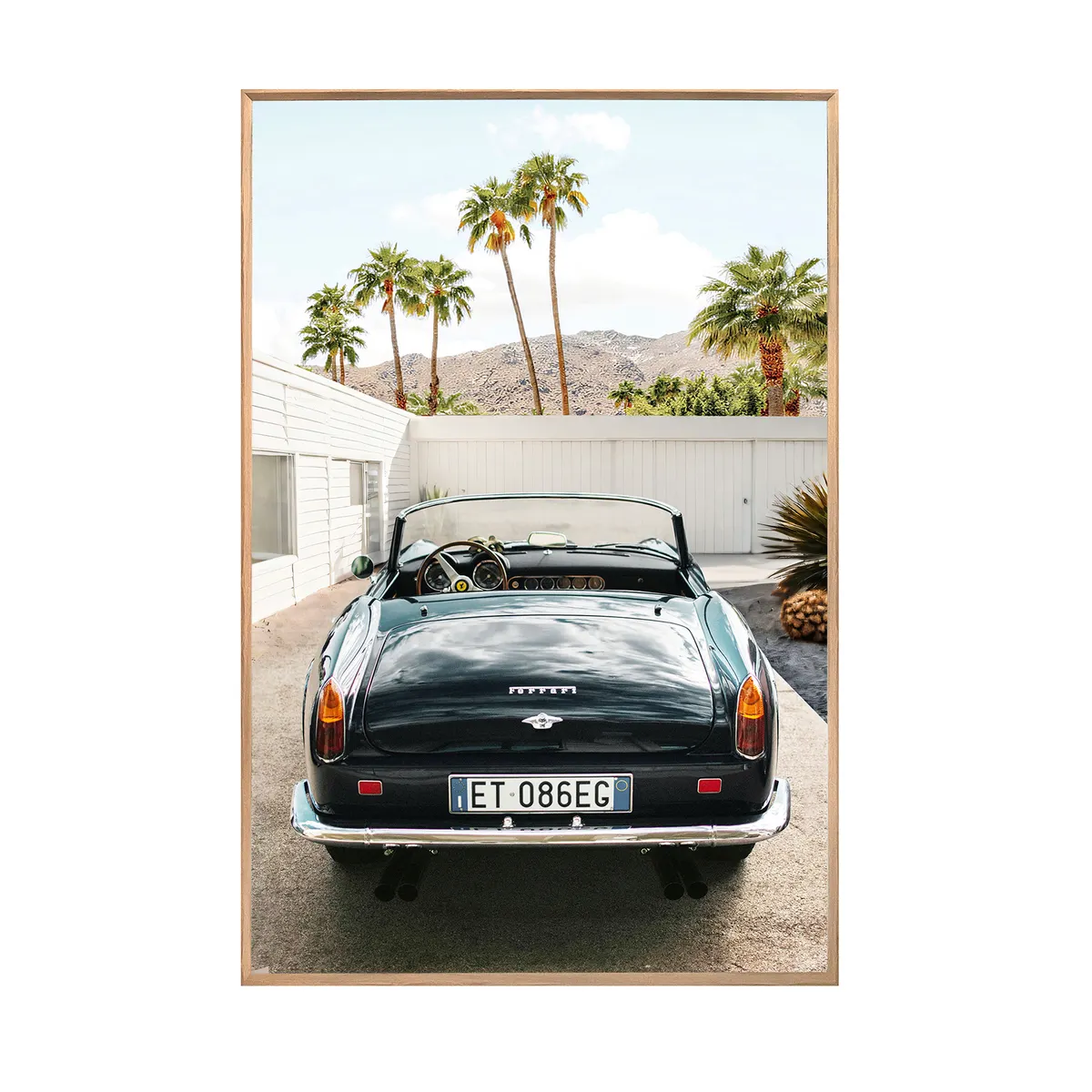 Crestview Collection Palm Springs Cruisin Wall Art