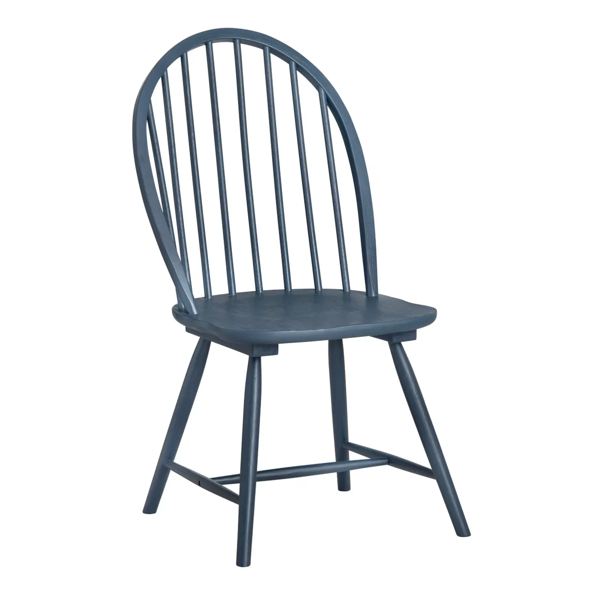 Crestview Collection Parker Painted Blue Dining Chair - Image 2