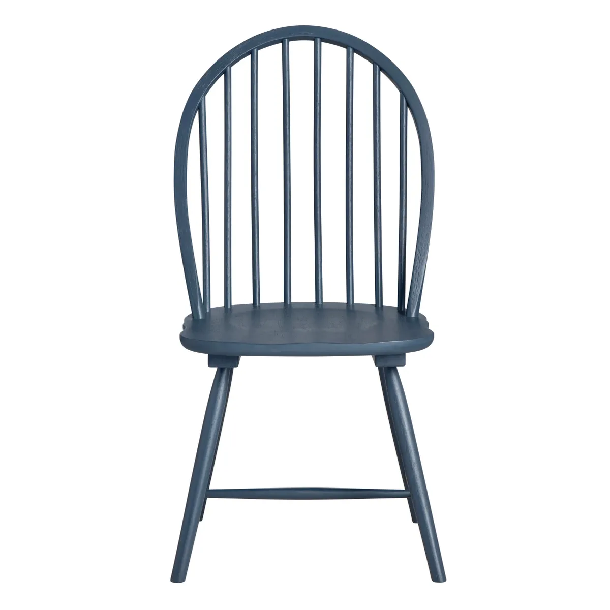 Crestview Collection Parker Painted Blue Dining Chair - Image 3