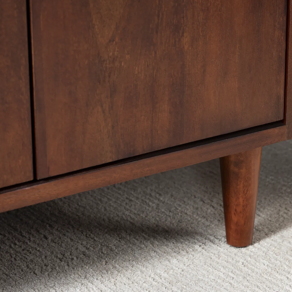 Crestview Collection Parkway Dark Brown Acacia Sideboard - Image 5