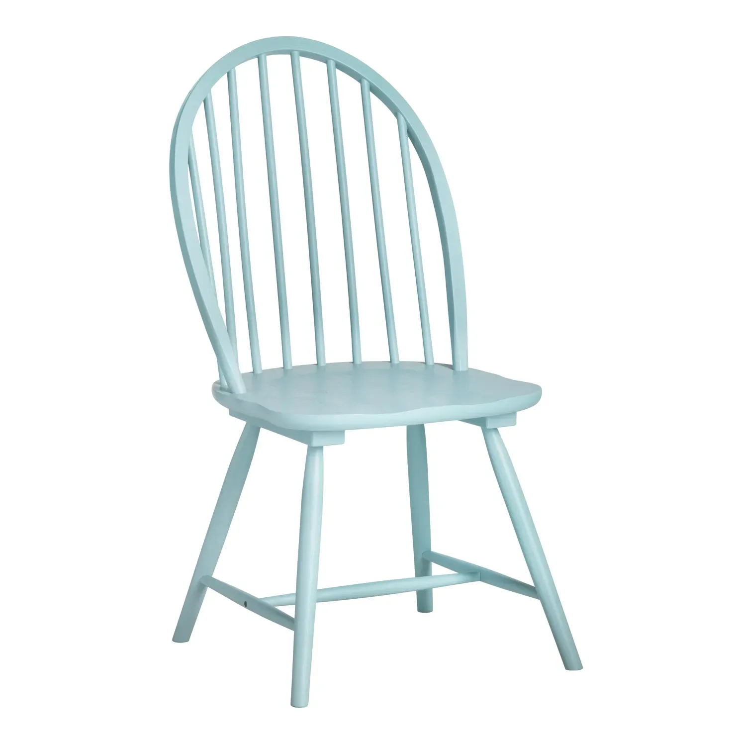 Crestview Collection Patterson Painted Blue Dining Chair