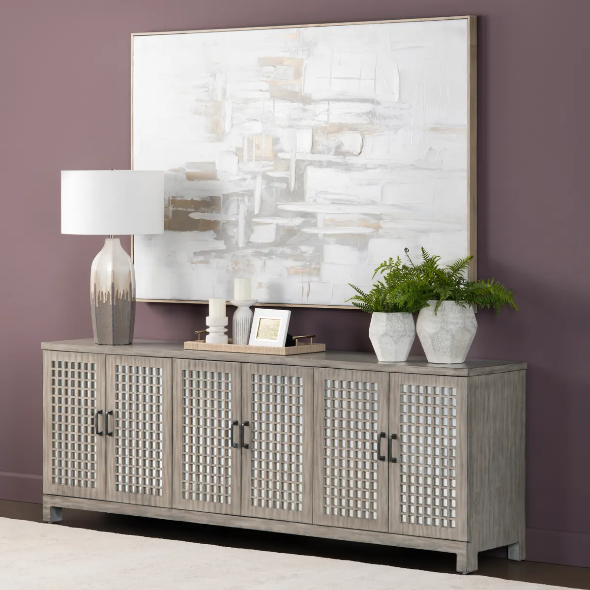 Crestview Collection Peacham Modern Minimalism Wall Art