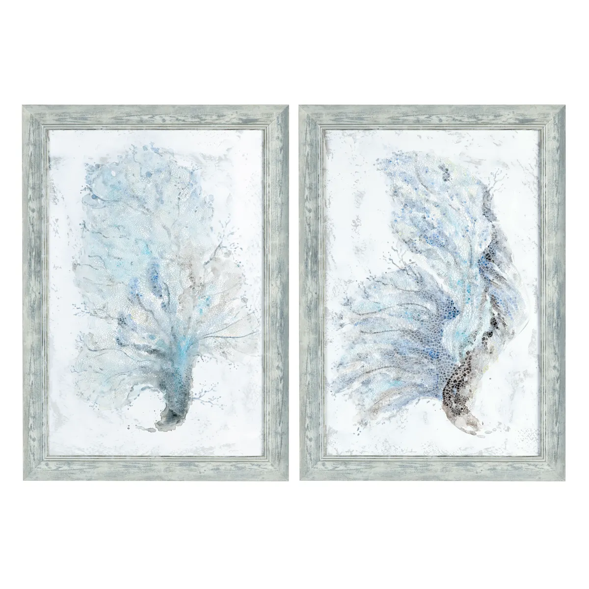 Crestview Collection Pembroke Hand Finished Wall Art ~ Set Of 2