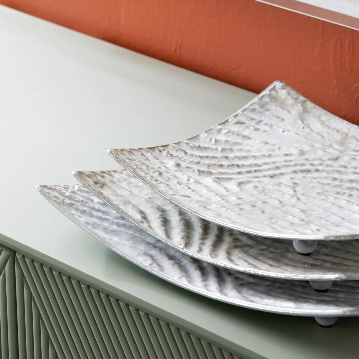 Crestview Collection Peyton Trays ~ Set Of 3 - Image 2