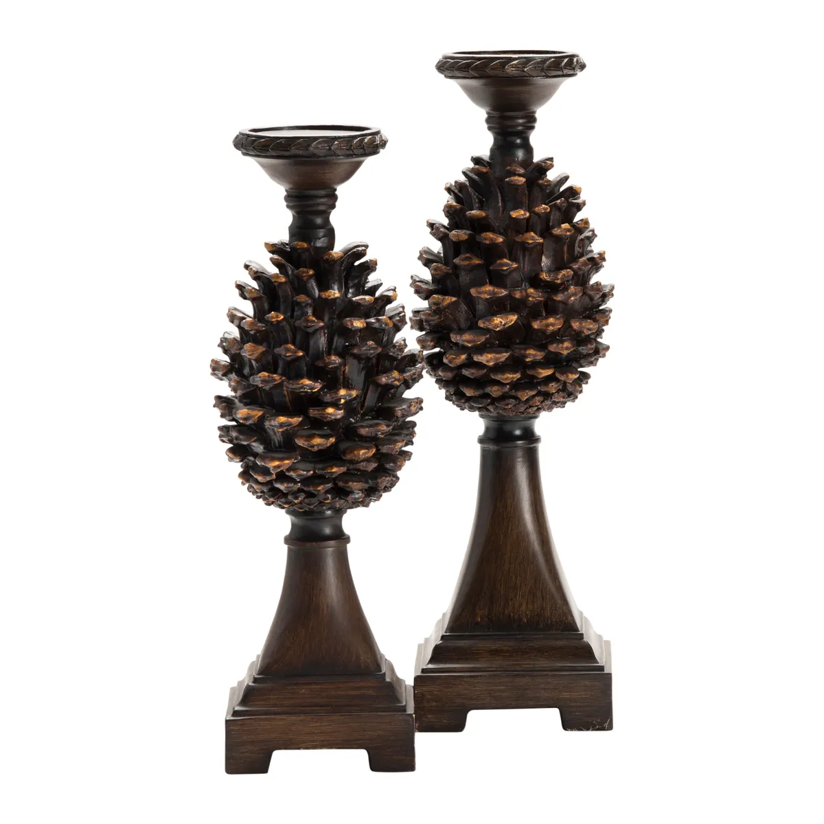 Crestview Collection Pine Bluff Candleholders ~ Set Of 2 - Image 4