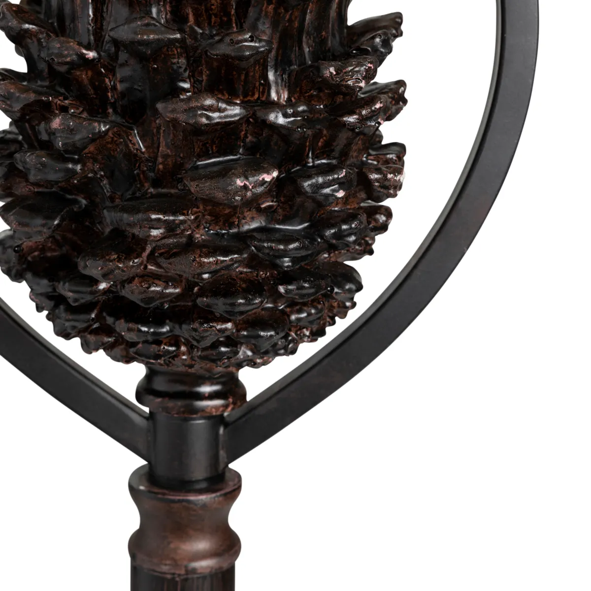 Crestview Collection Pine Creek Pinecone Shaped Floor Lamp - Image 3