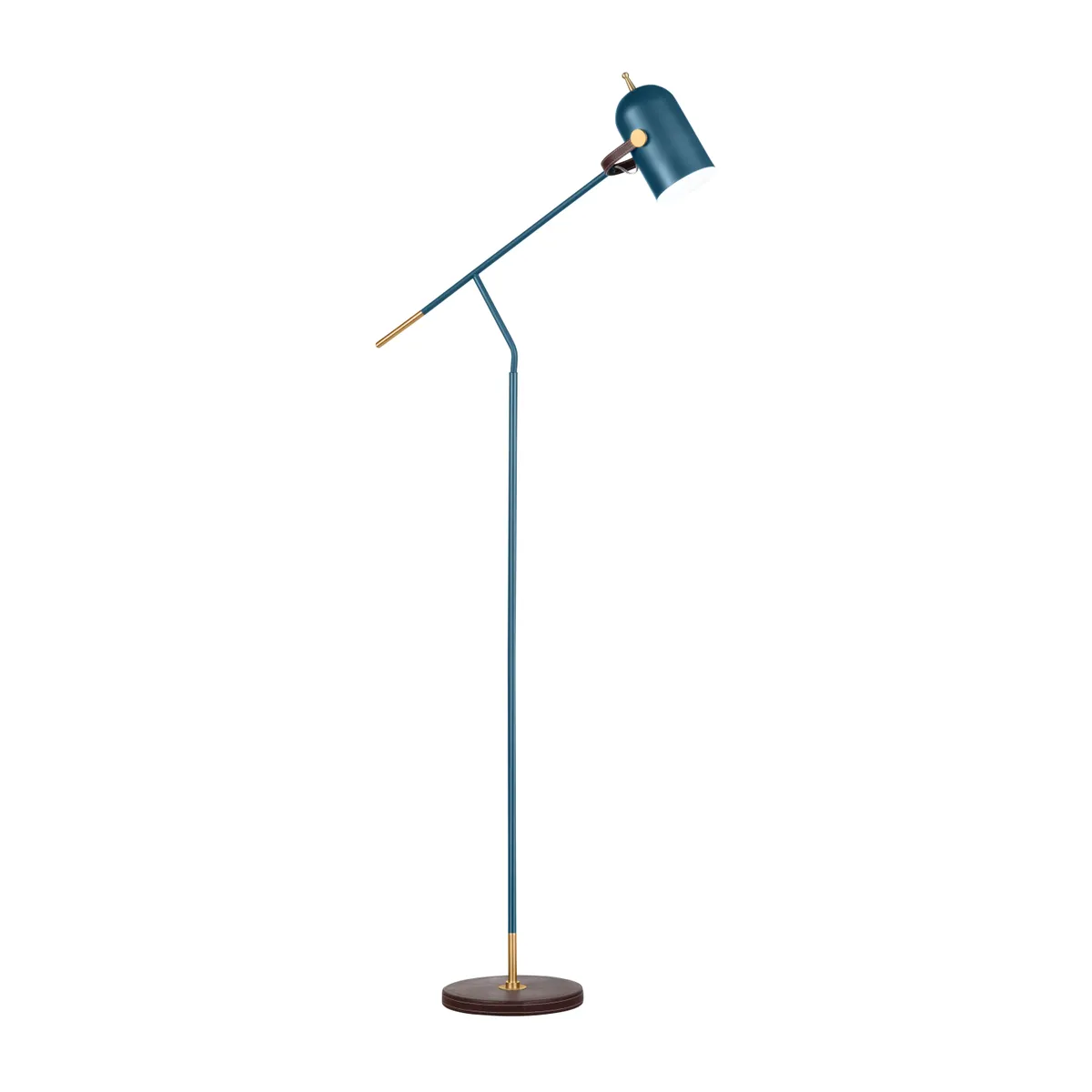 Crestview Collection Pippin Deep Teal Finish Floor Lamp - Image 2