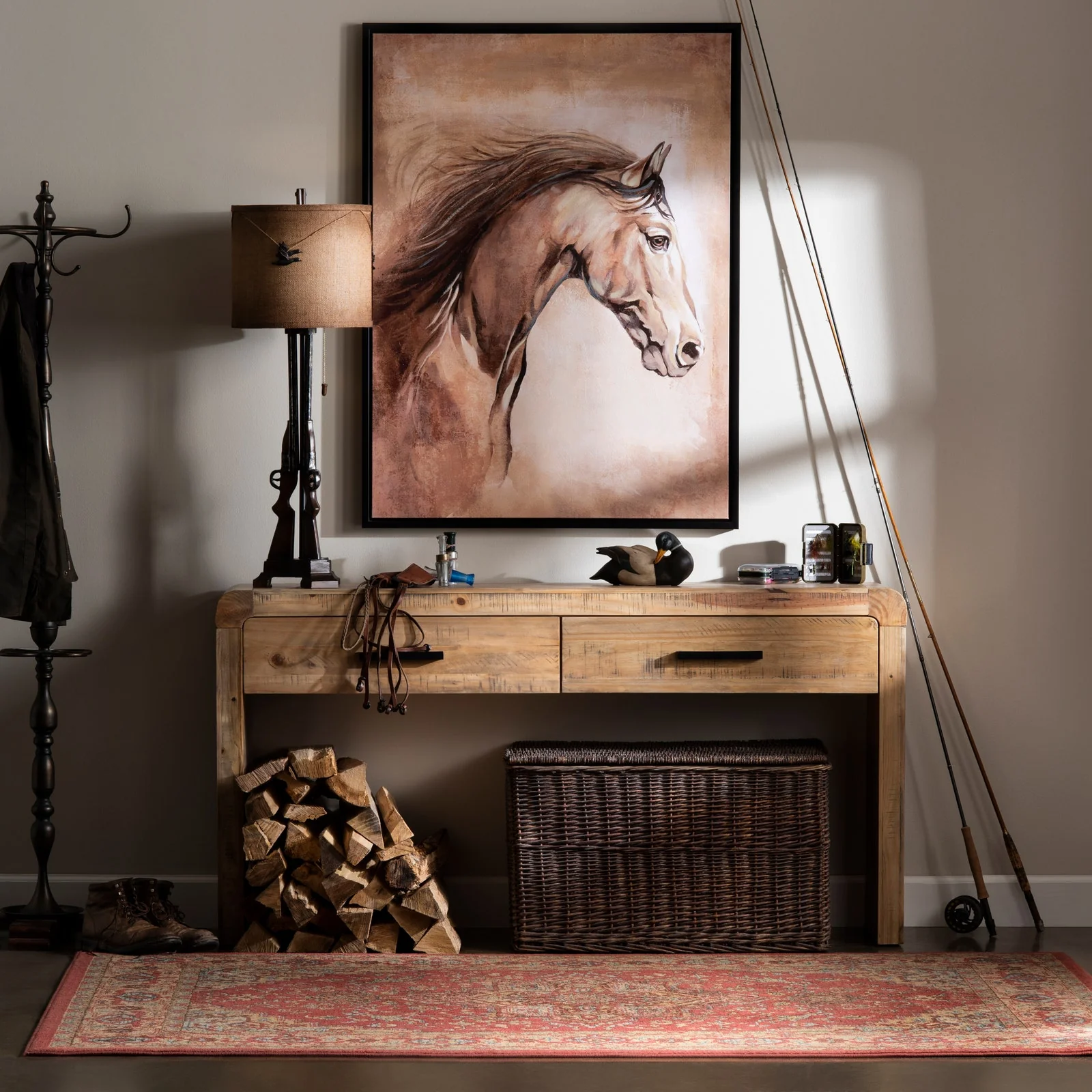 Crestview Collection Pleasant Grove Console Table